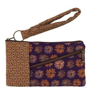 *SOLD * NIB Maruca Beetle Wristlet - Starburst Purple
